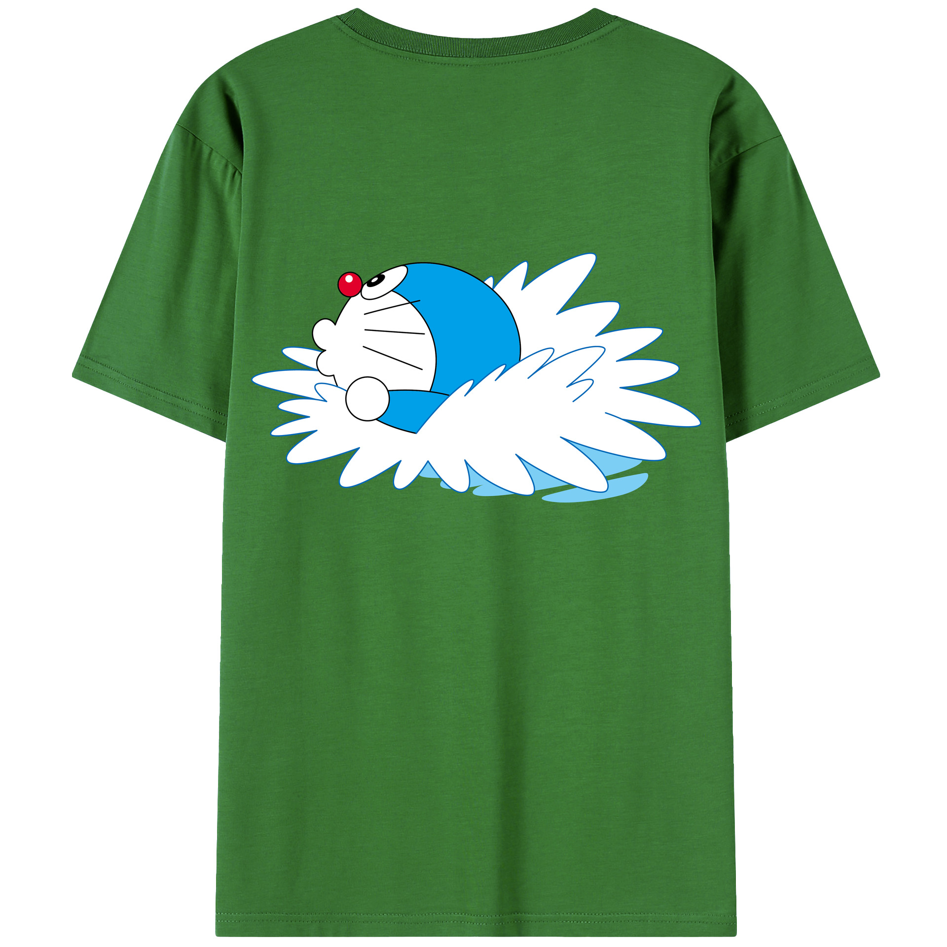 （画像用） ドラえもん Doraemon レディース半袖Tシャツ(バックプリント)